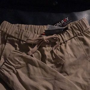 NWT Khaki joggers